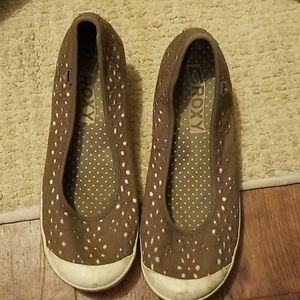 Women's wedges worn well roxy